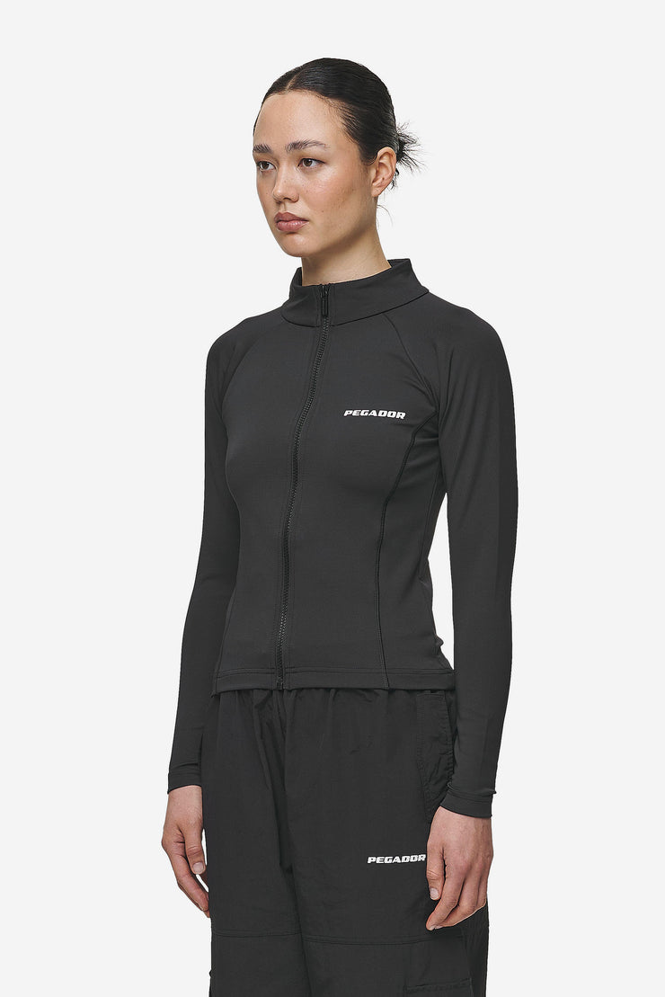 Pegador Tale Zip Longsleeve Black Schlussverkauf