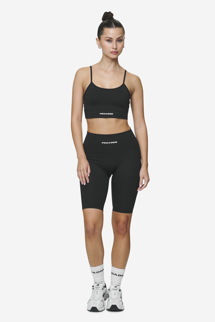 Pegador Lupita Biker Shorts Black White Kostenloser Versand