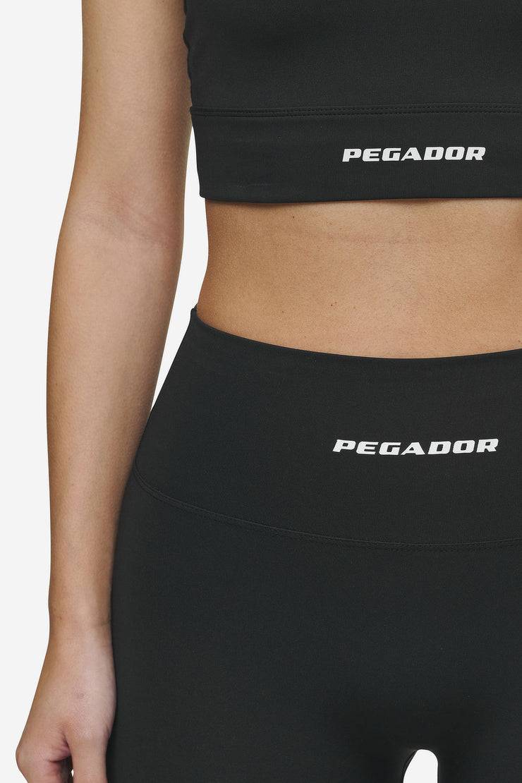 Pegador Lupita Biker Shorts Black White Kostenloser Versand