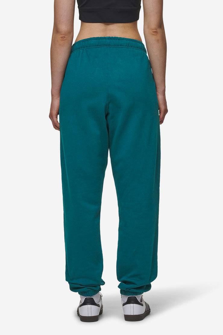 Pegador Villa High Waisted Sweat Pants Washed Urban Turquoise Black Gum Rabatt