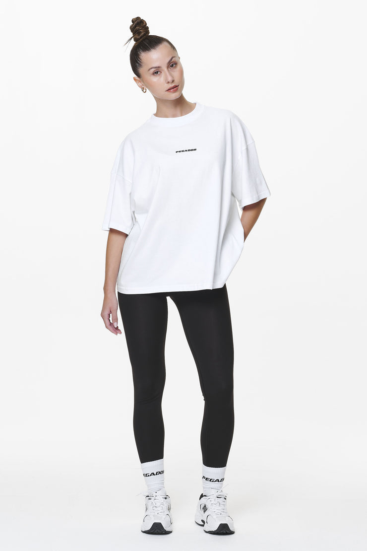 Pegador Bel Air Heavy Oversized Tee White Gum Versandkostenfrei