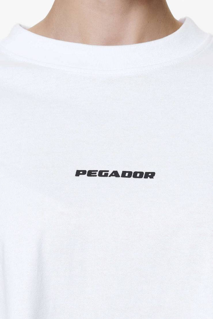 Pegador Bel Air Heavy Oversized Tee White Gum Versandkostenfrei