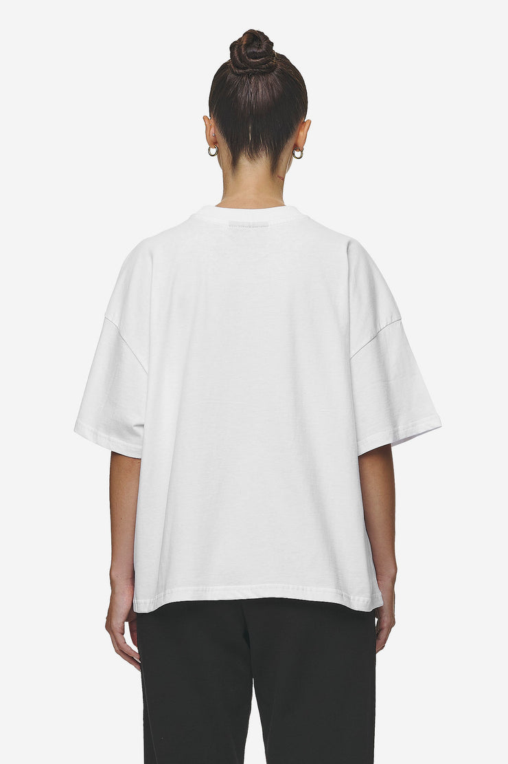 Pegador Bracy Heavy Oversized Tee White Black Gum Flash Sale