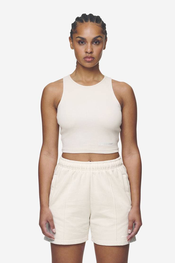 Pegador Ayla Crop Top Washed Coast Sand White Preisnachlass