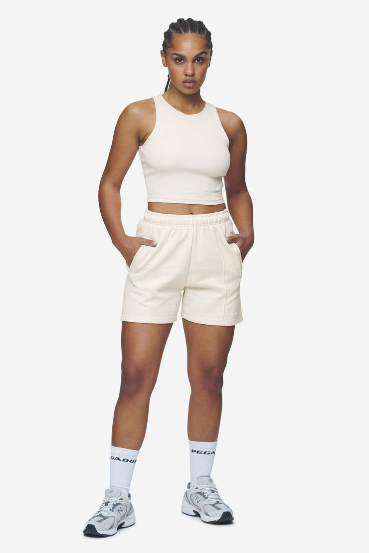 Pegador Ayla Crop Top Washed Coast Sand White Preisnachlass