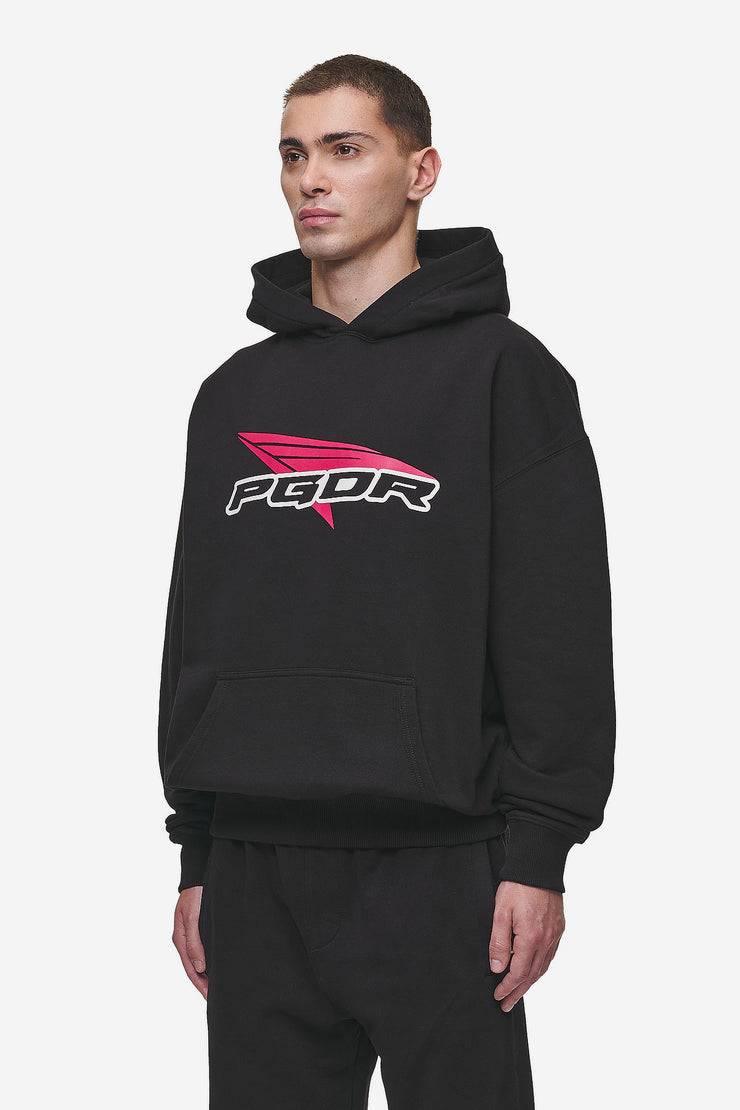 Pegador Blamor Oversized Hoodie Washed Black Cyber Monday