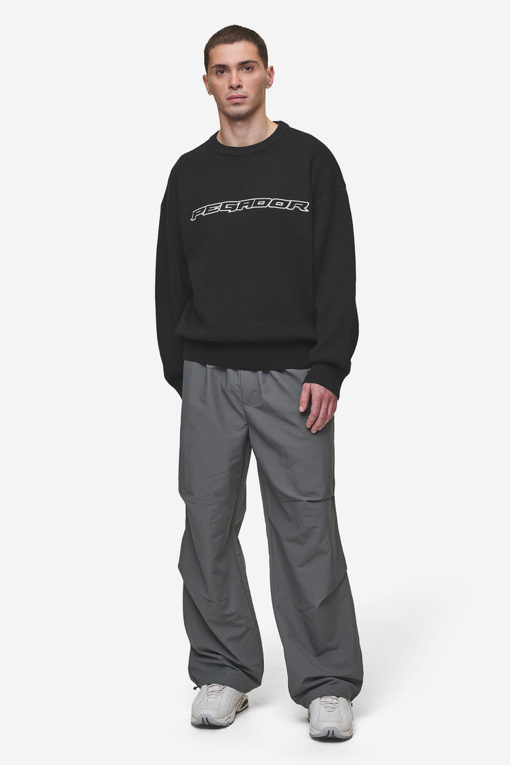 Pegador Lenox Oversized Knit Sweater Black Jubiläumsangebot
