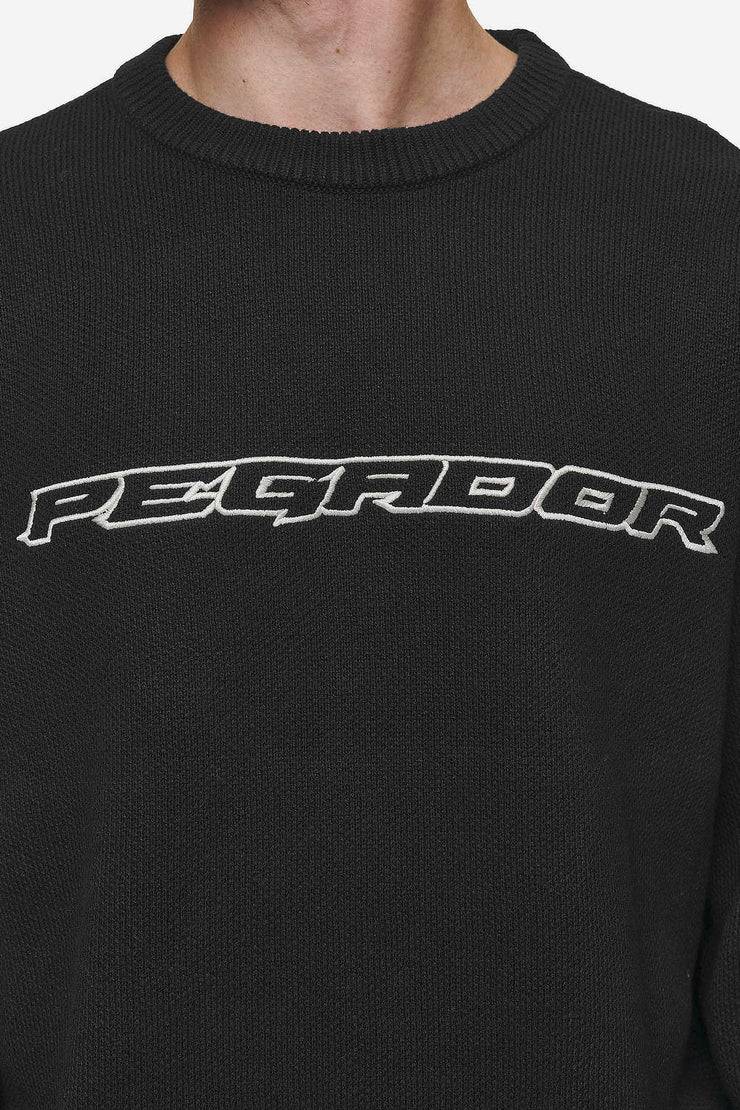 Pegador Lenox Oversized Knit Sweater Black Jubiläumsangebot