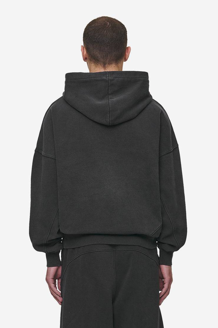 Pegador Mill Boxy Hoodie Vintage Black Heißer Verkauf