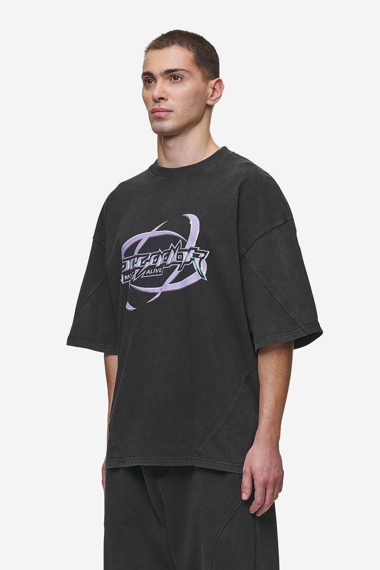 Pegador Mill Boxy Tee Vintage Black Top Angebot