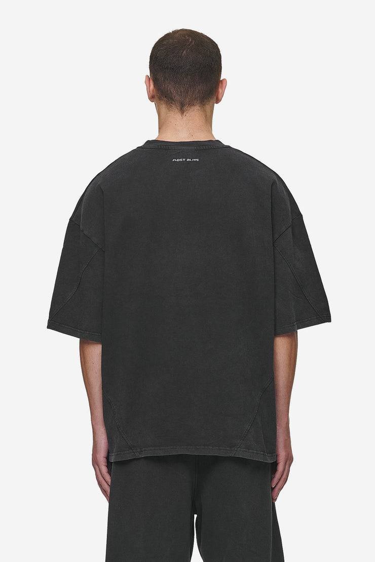 Pegador Mill Boxy Tee Vintage Black Top Angebot