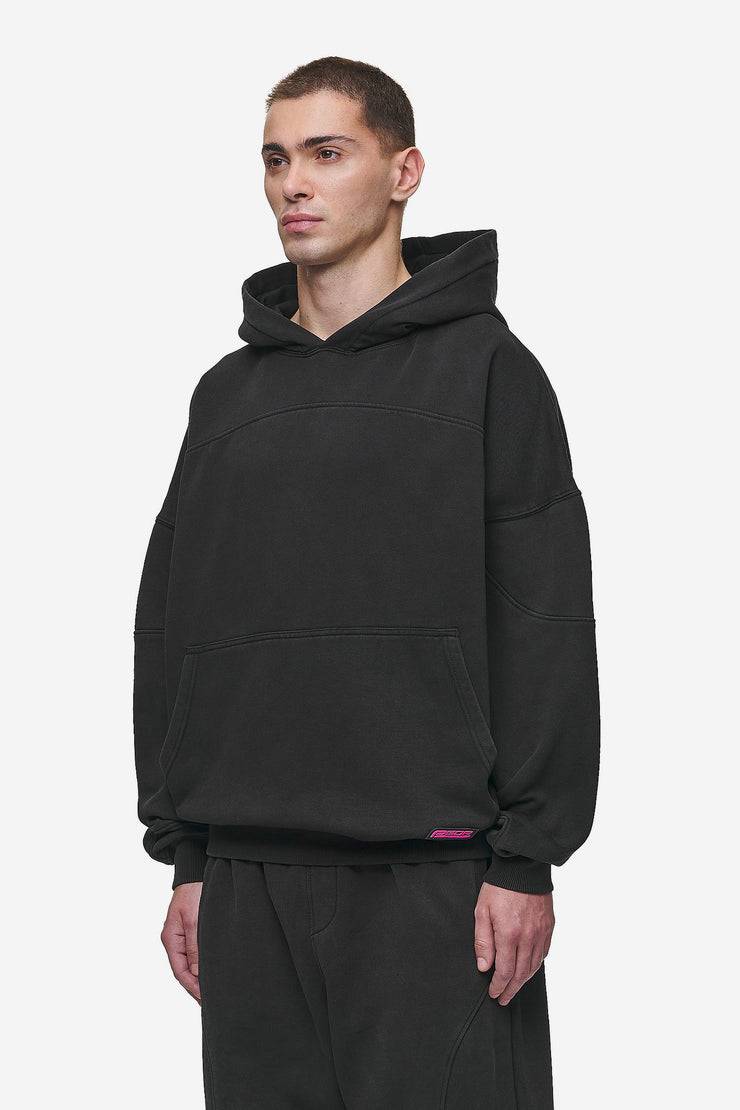 Pegador Conven Boxy Hoodie Vintage Black Neueste Mode