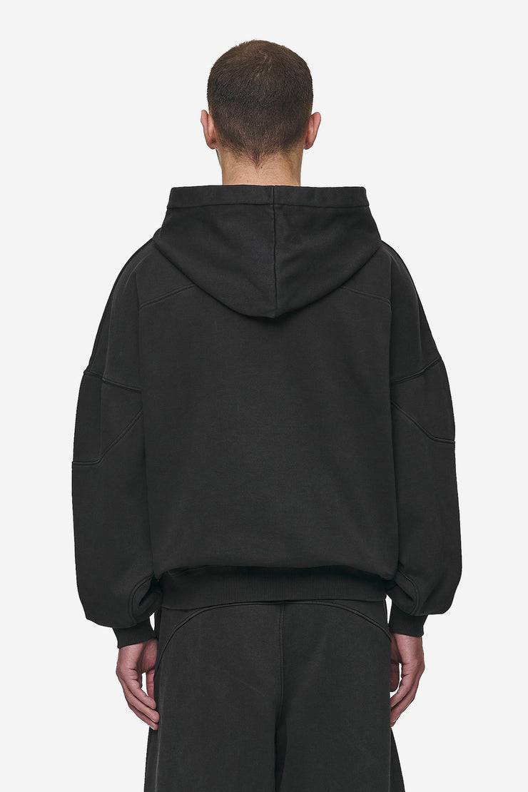 Pegador Conven Boxy Hoodie Vintage Black Neueste Mode
