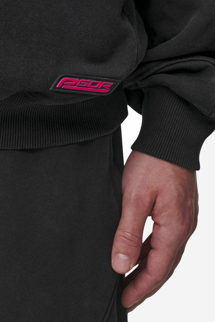Pegador Conven Boxy Hoodie Vintage Black Neueste Mode