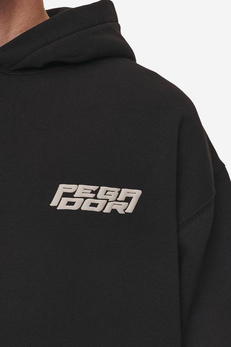 Pegador Doyer Oversized Hoodie Washed Black Bestseller