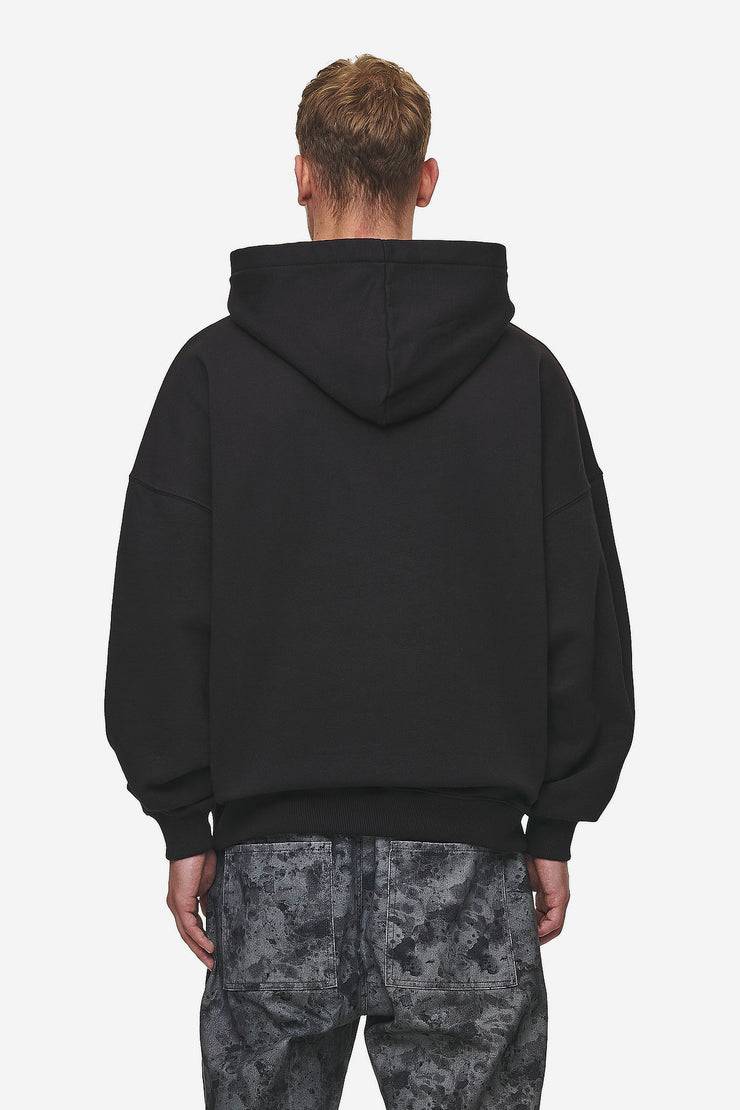 Pegador Baxter Boxy Hoodie Washed Black Räumungsverkauf