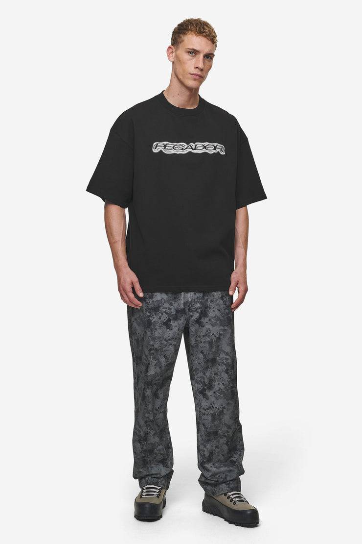 Pegador Baxter Boxy Tee Washed Black Kauf eins, bekomm eins gratis
