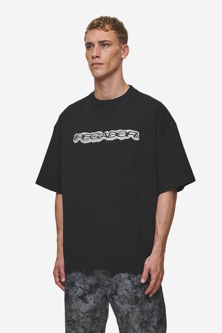 Pegador Baxter Boxy Tee Washed Black Kauf eins, bekomm eins gratis