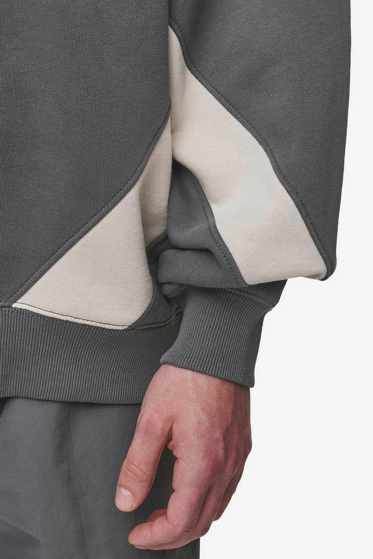 Pegador Slick Boxy Sweater Washed Anthracite Neueste Stile