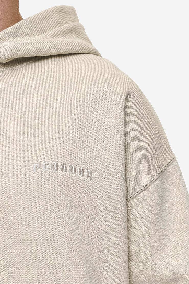 Pegador Buford Oversized Hoodie Washed Light Beige Bis zu 50% Rabatt