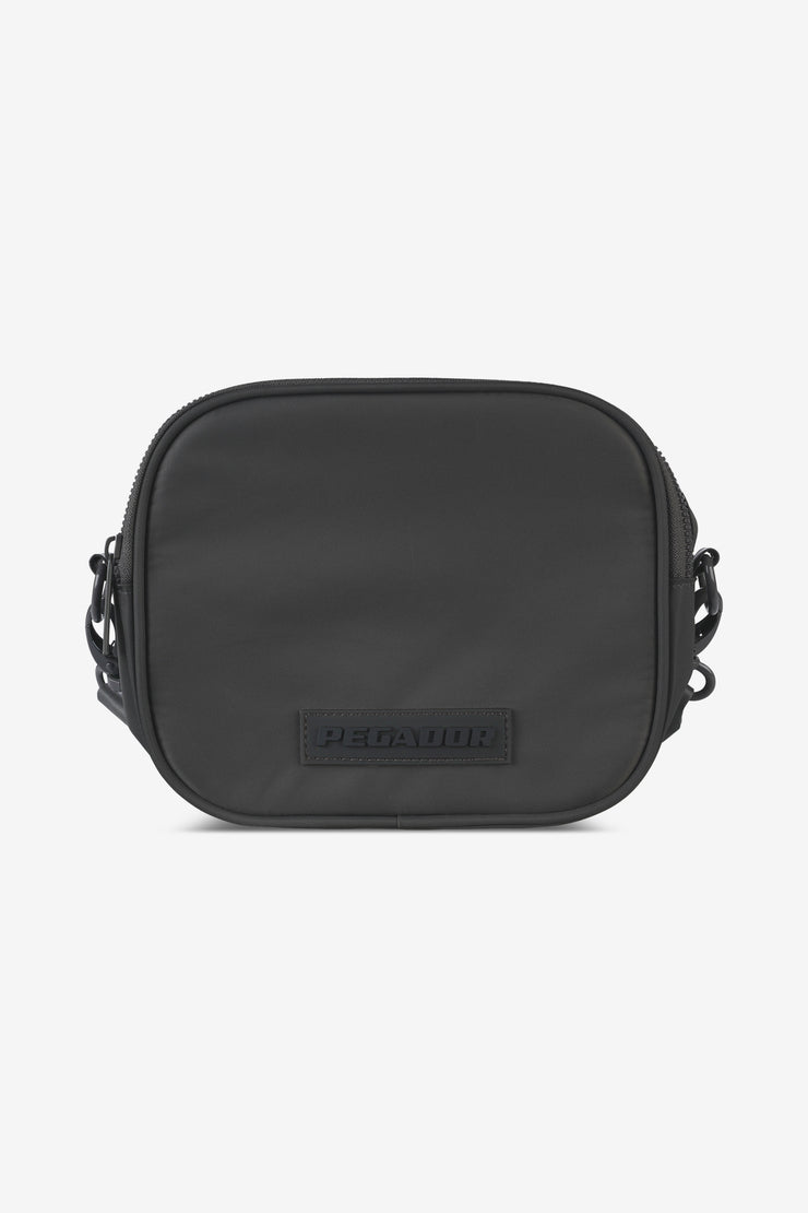 Pegador Rubber Logo Patch Nylon Shoulder Strap Bag Anthracite Bis zu 60% Rabatt
