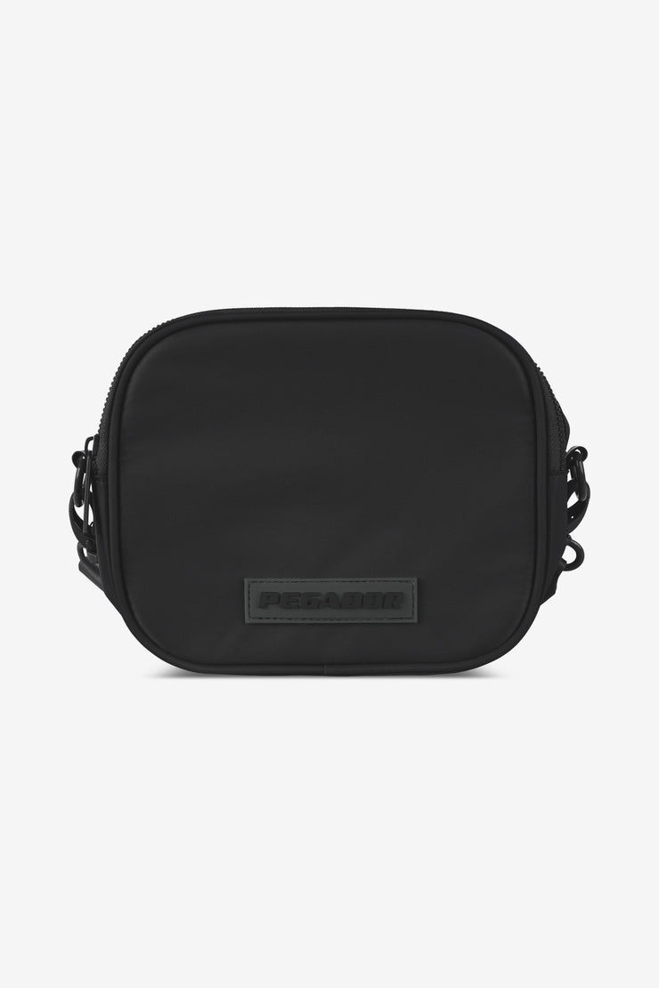 Pegador Rubber Logo Patch Nylon Shoulder Strap Bag Black Bis zu 65% Rabatt
