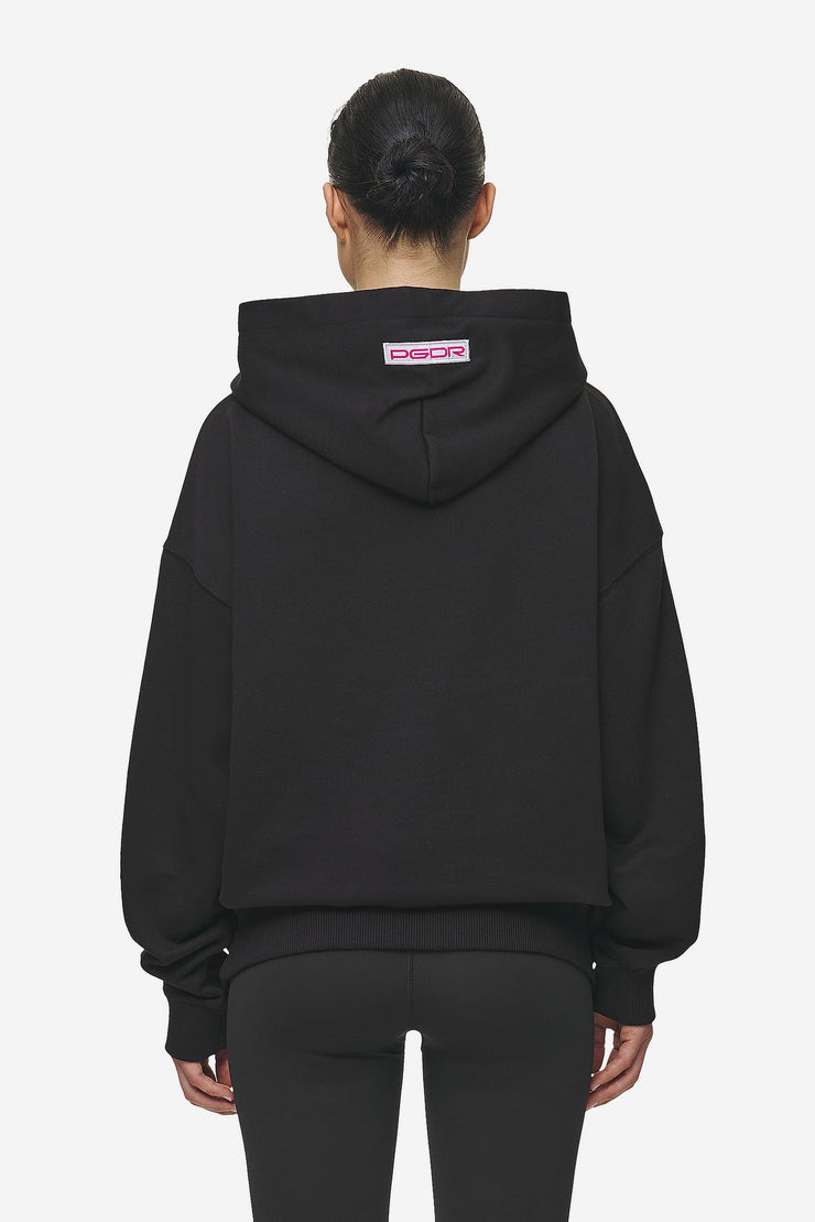 Pegador Mila Oversized Hoodie Washed Black Clearance-Verkauf