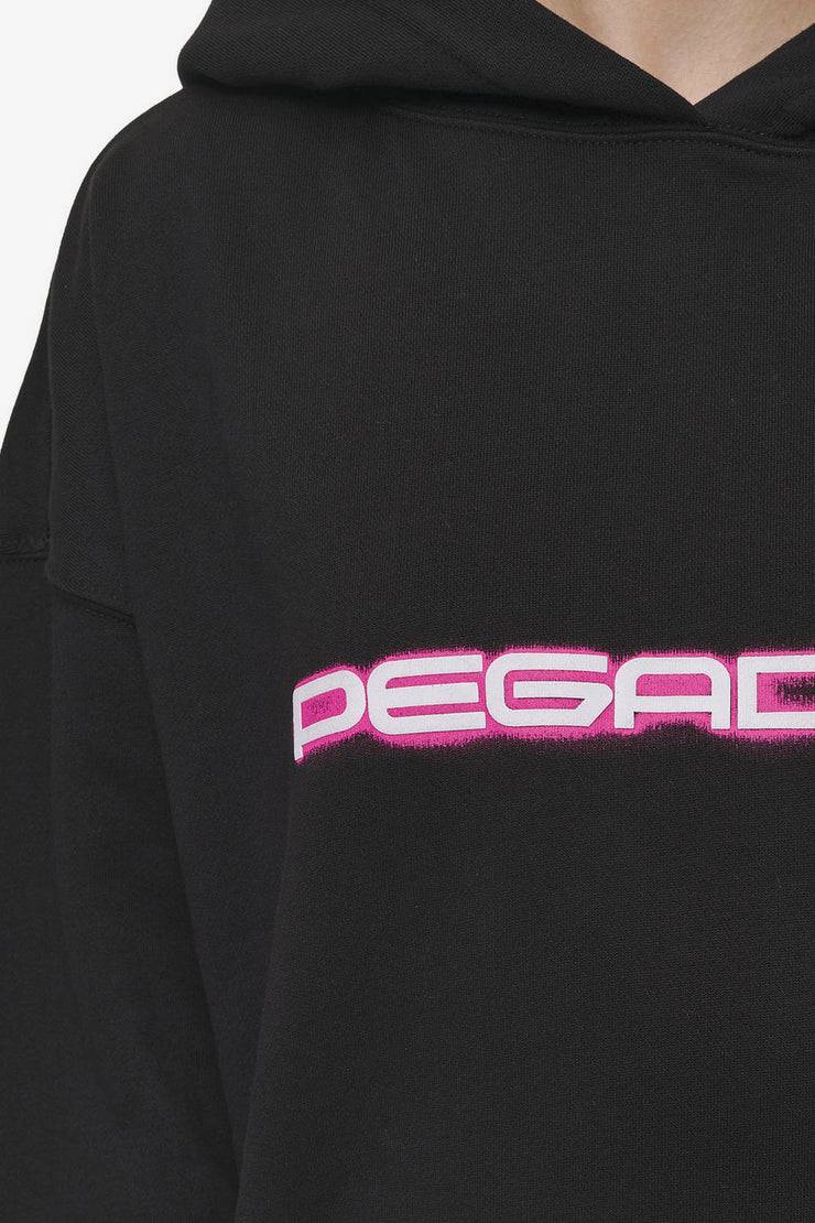 Pegador Mila Oversized Hoodie Washed Black Clearance-Verkauf
