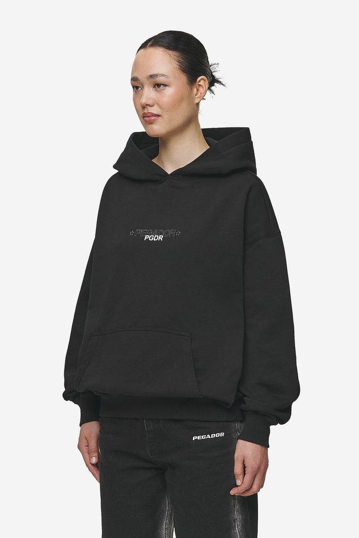 Pegador Sonia Oversized Hoodie Washed Black Speichern exportieren
