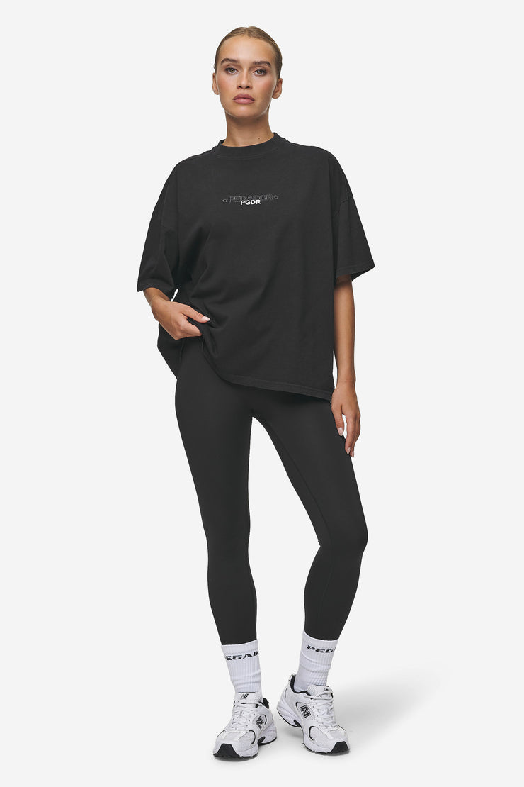 Pegador Sonia Heavy Oversized Tee Washed Black Black Friday Preise