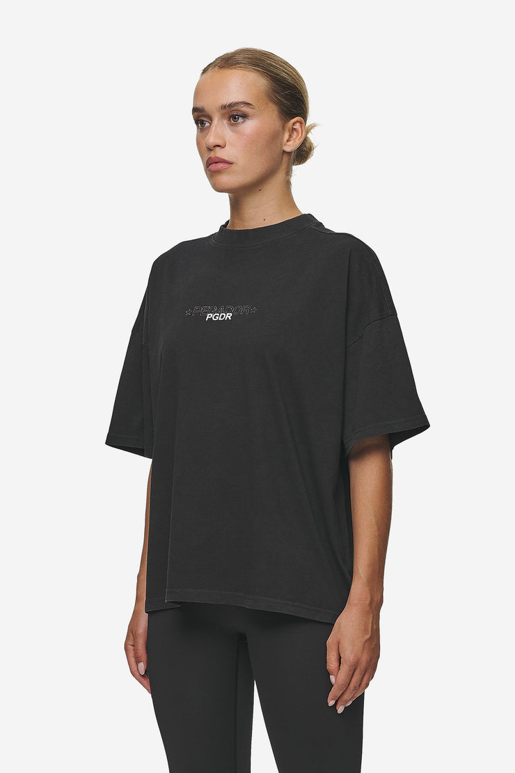 Pegador Sonia Heavy Oversized Tee Washed Black Black Friday Preise