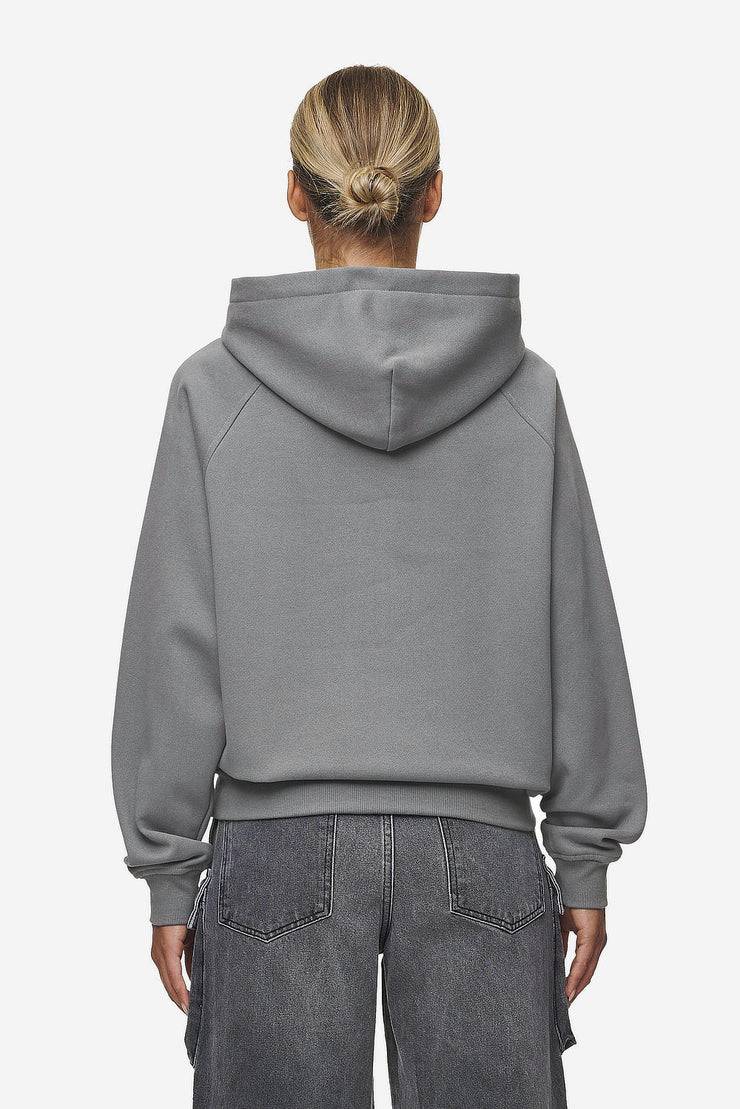 Pegador Klaria Oversized Hoodie Washed Deep Grey Im Verkauf