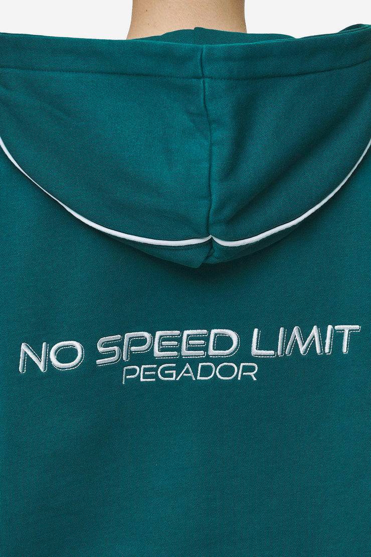 Pegador Naomi Oversized Hoodie Washed Urban Turquoise 50% Rabatt für begrenzte Zeit