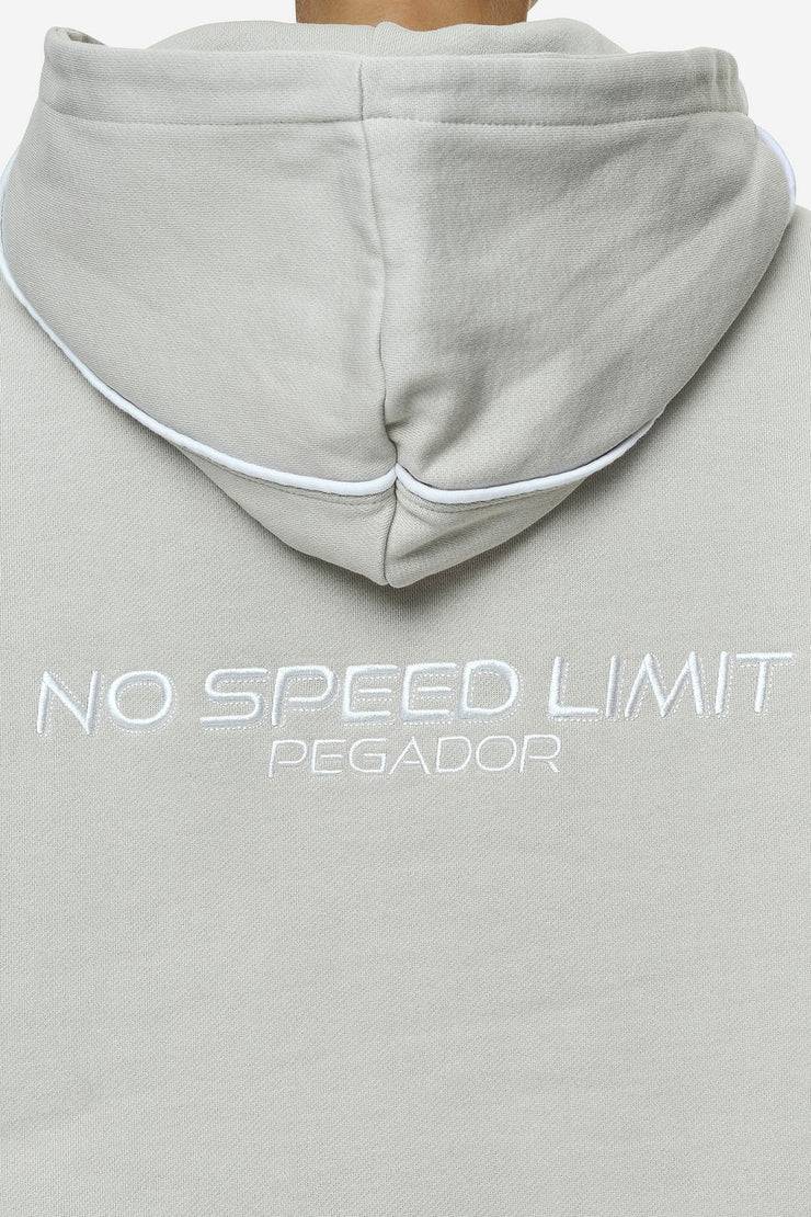 Pegador Naomi Oversized Hoodie Washed Moon Grey Rabatte dieses Monats