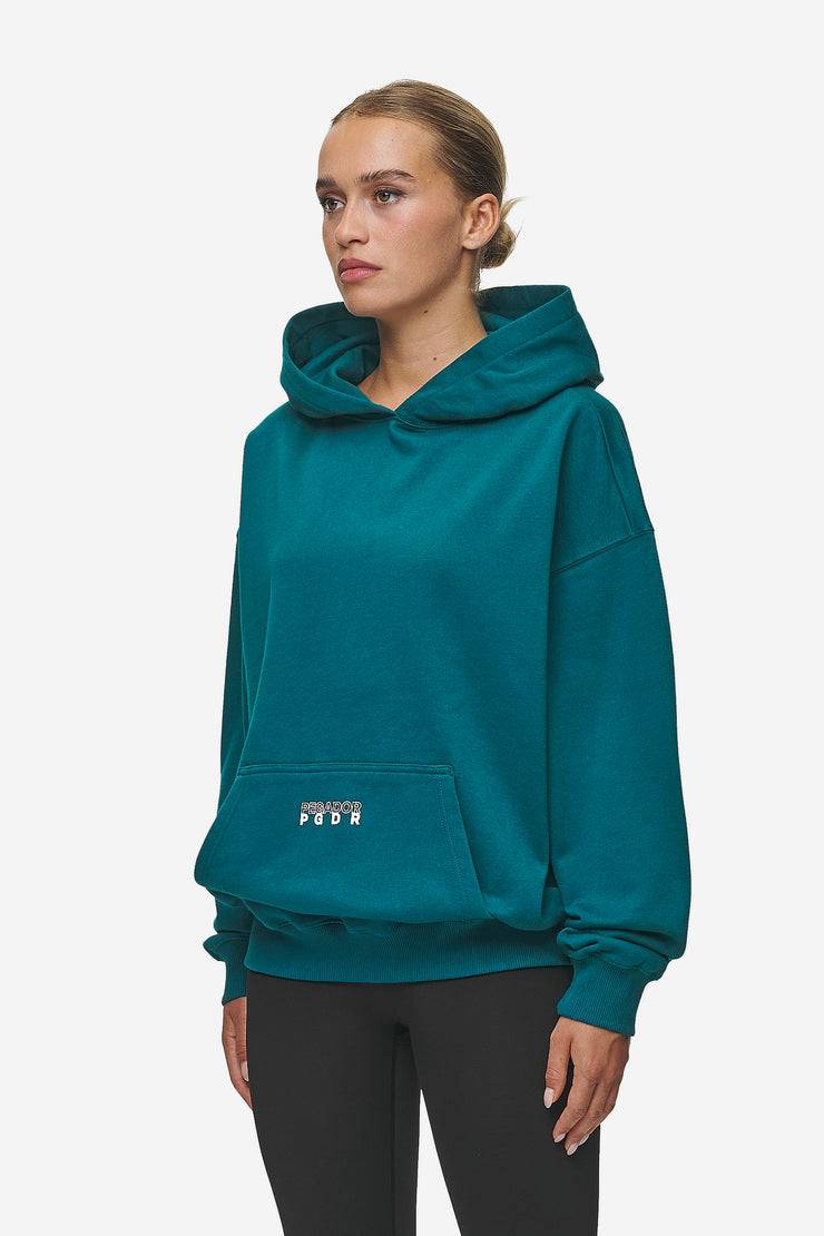 Pegador Nisa Oversized Hoodie Washed Urban Turquoise Verkauf