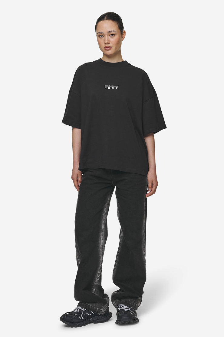 Pegador Nisa Heavy Oversized Tee Washed Black Angebote