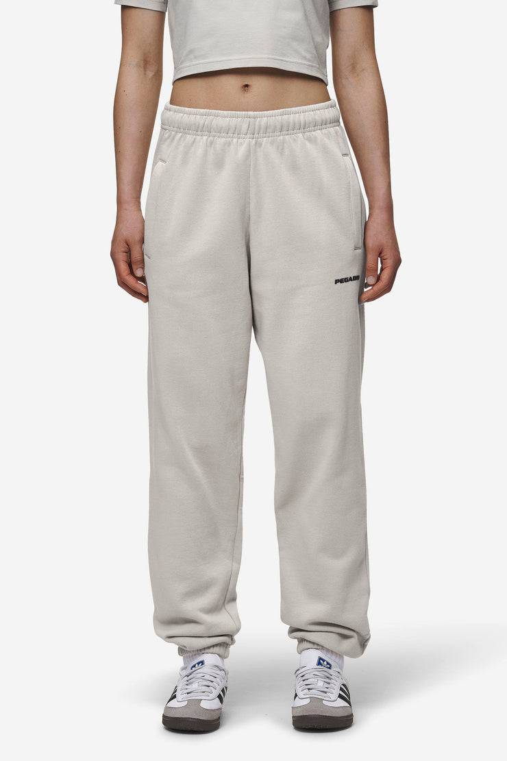 Pegador Villa High Waisted Sweat Pants Washed Moon Grey Black Gum Schlussverkauf