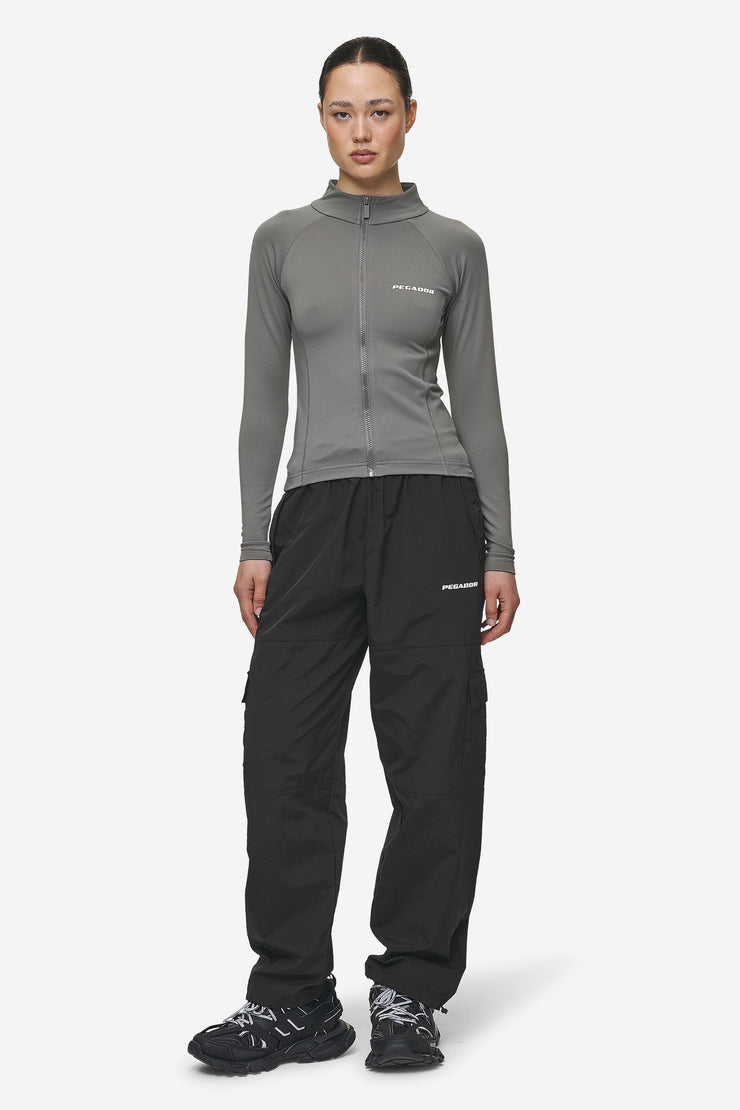 Pegador Tale Zip Longsleeve Deep Grey Weihnachtsangebot