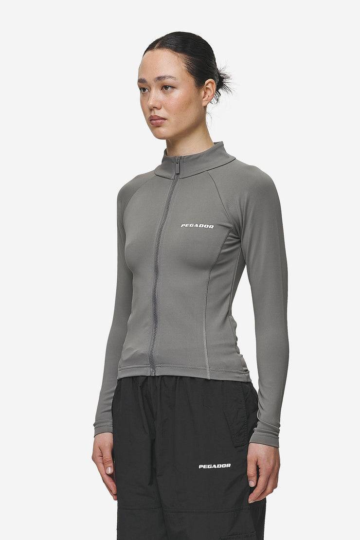 Pegador Tale Zip Longsleeve Deep Grey Weihnachtsangebot
