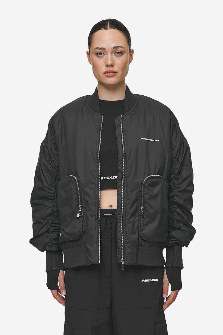 Pegador Shila Oversized Bomberjacket Black Online Outlet