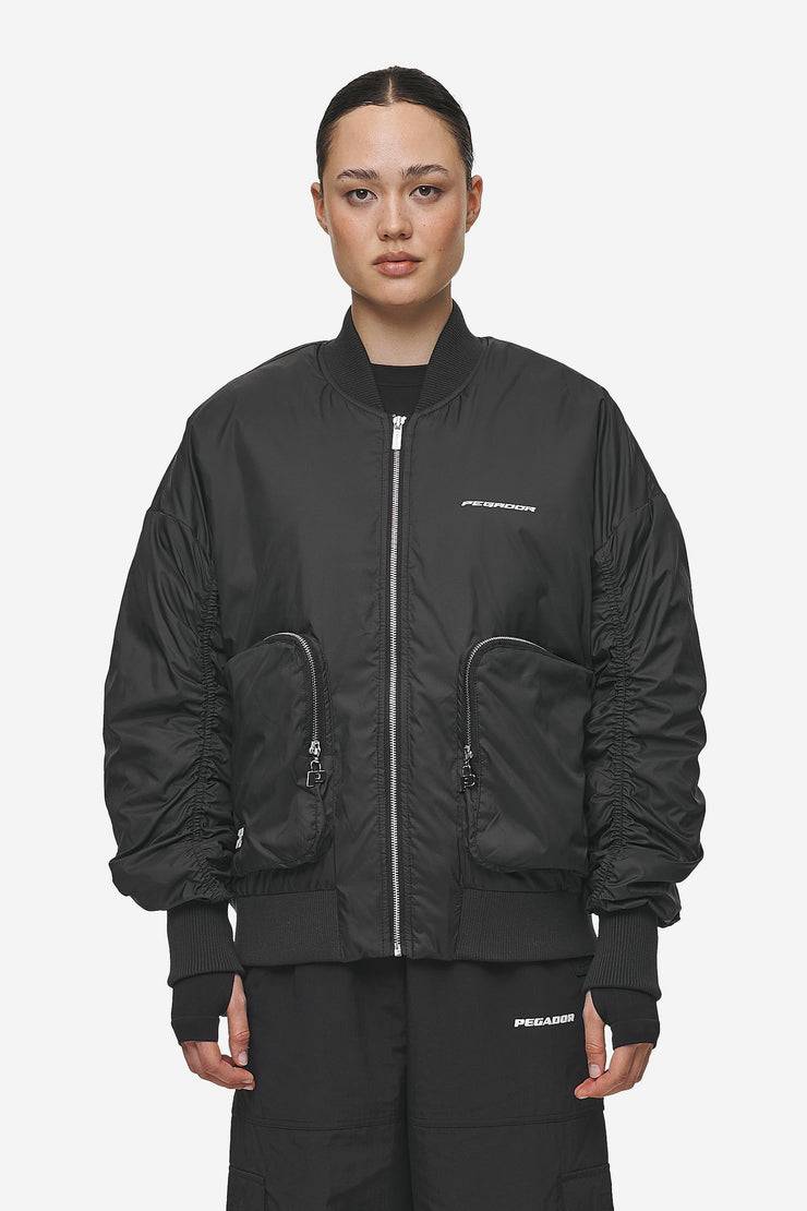 Pegador Shila Oversized Bomberjacket Black Online Outlet