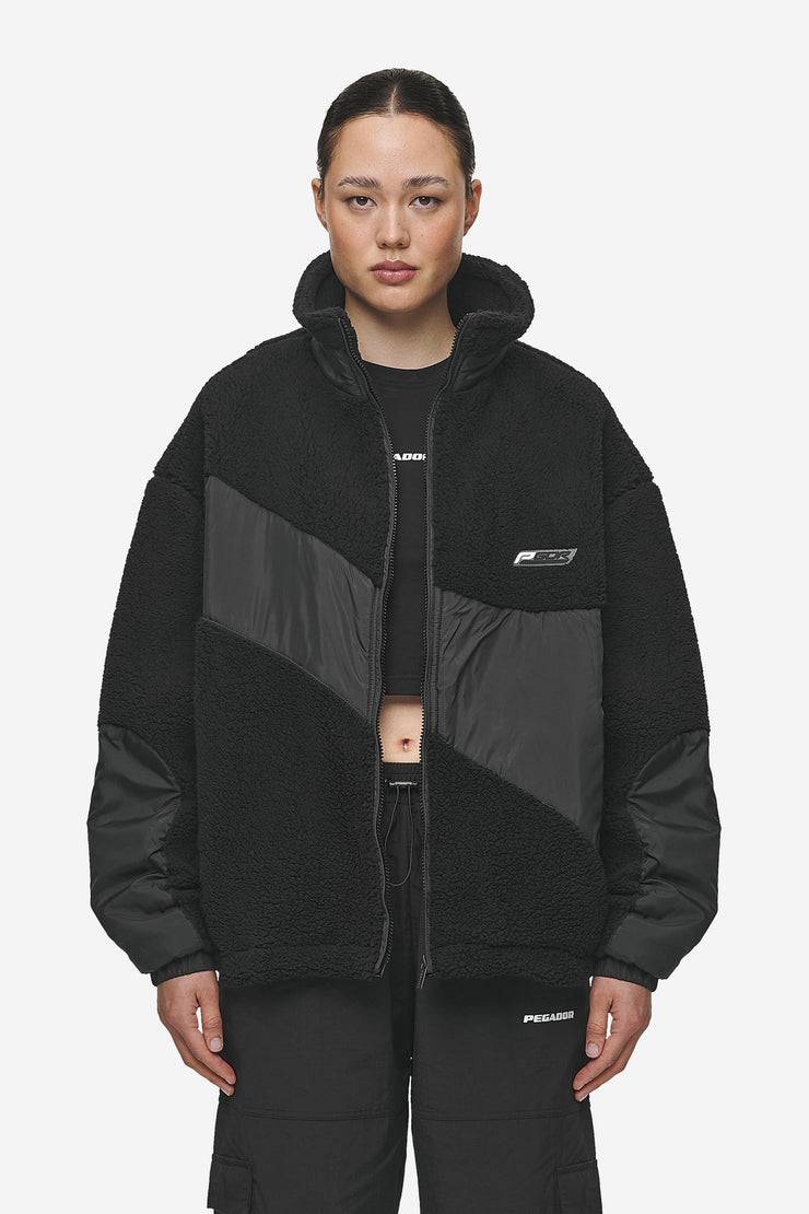 Pegador Risa Teddy Fabric Mix Jacket Black Exklusive Angebote