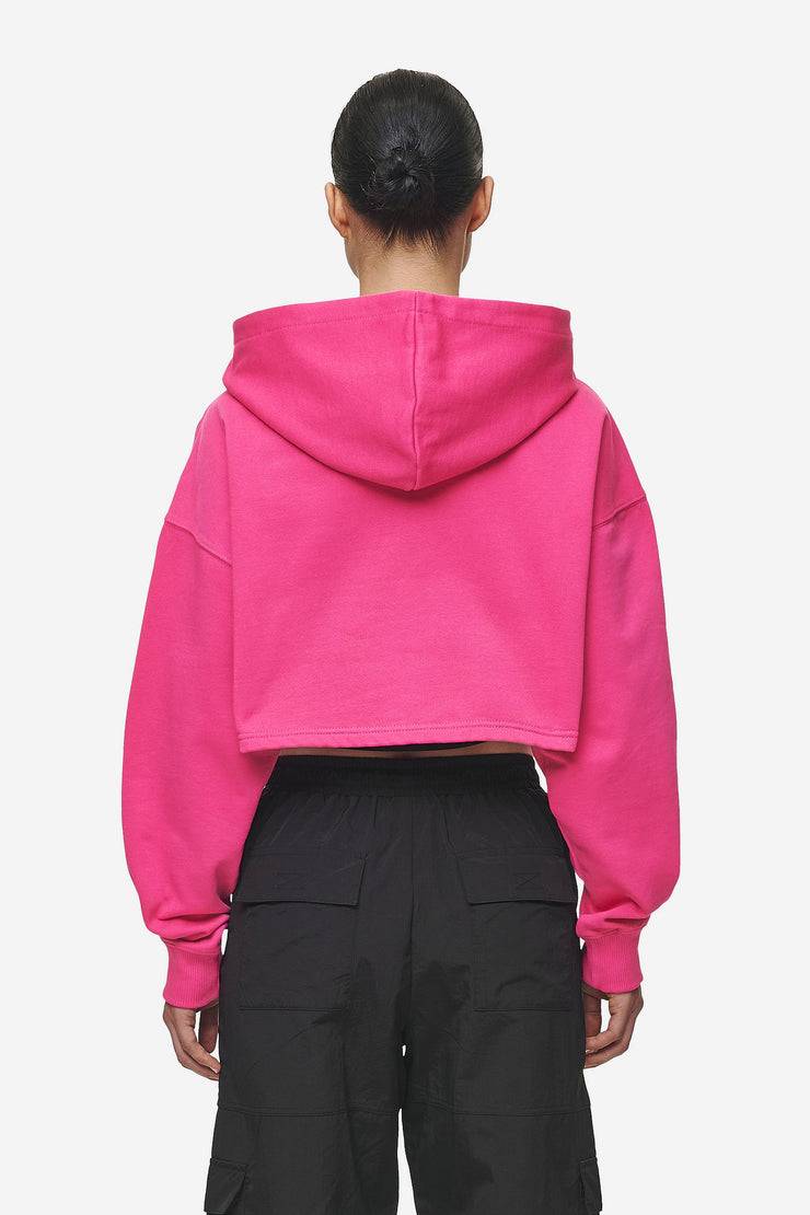 Pegador Mina Super Cropped Hoodie Washed Digital Pink Saisonale Angebote