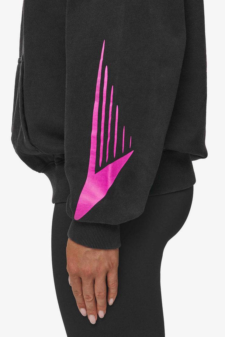Pegador Mei Oversized Hoodie Vintage Black Räumungsverkauf