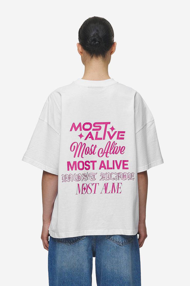 Pegador Mei Heavy Oversized Tee White Kauf eins, bekomm eins gratis