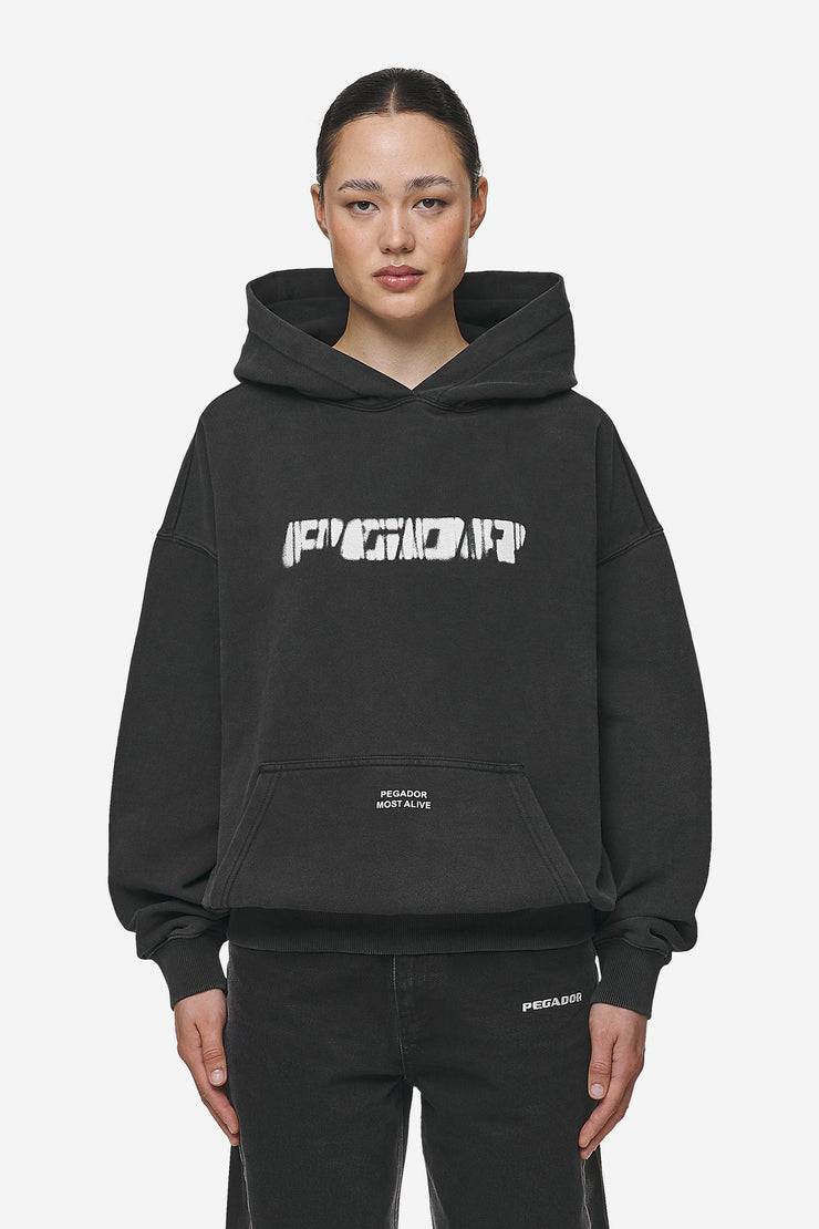 Pegador Suta Oversized Hoodie Vintage Black Tägliche Deals