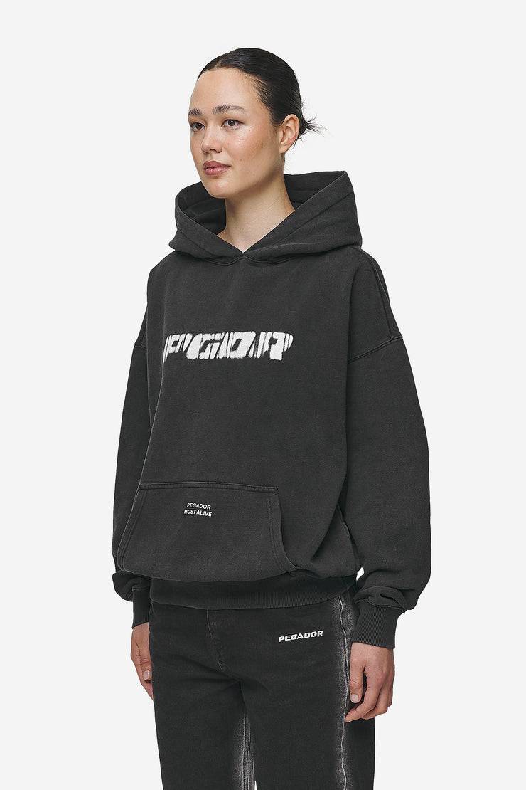 Pegador Suta Oversized Hoodie Vintage Black Tägliche Deals