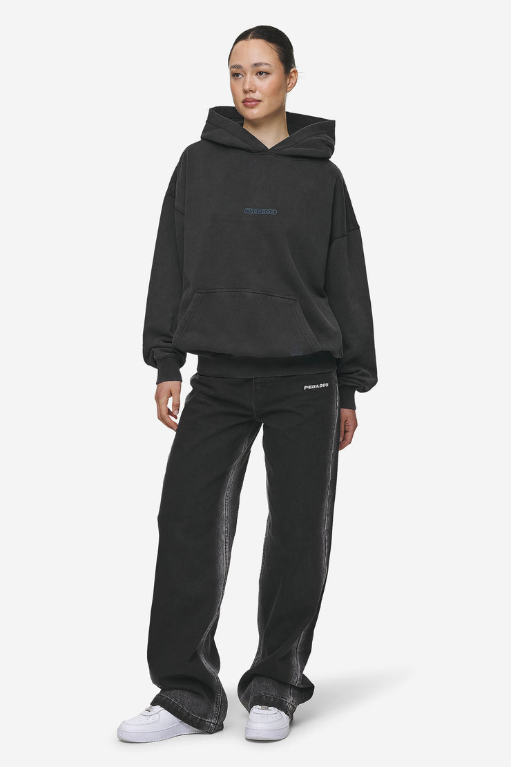 Pegador Thea Oversized Hoodie Vintage Black Riesige Ersparnisse