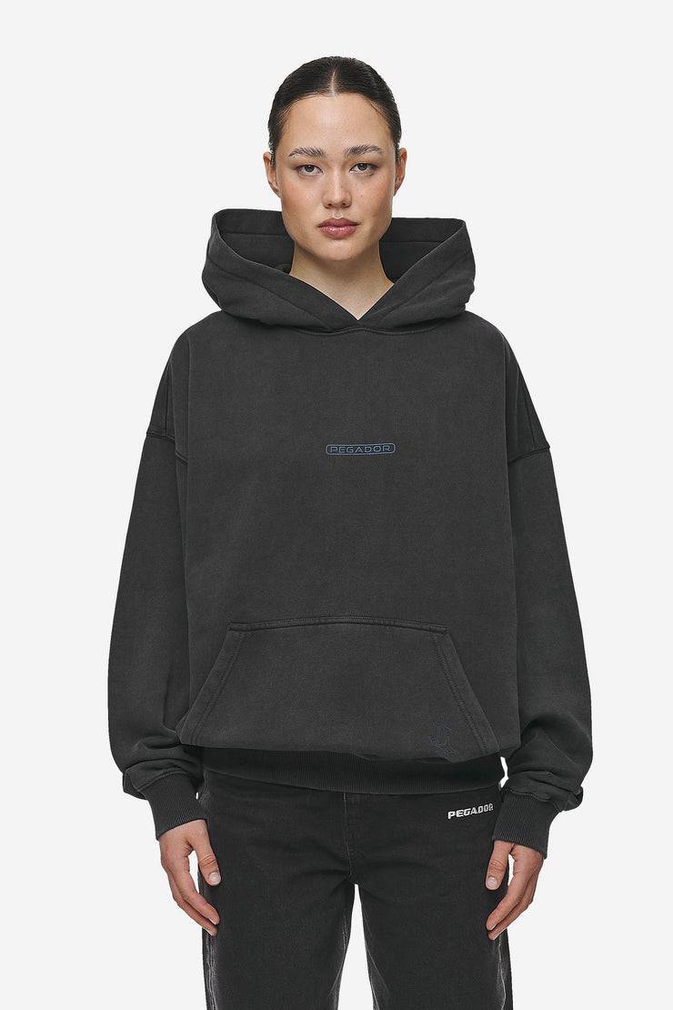 Pegador Thea Oversized Hoodie Vintage Black Riesige Ersparnisse