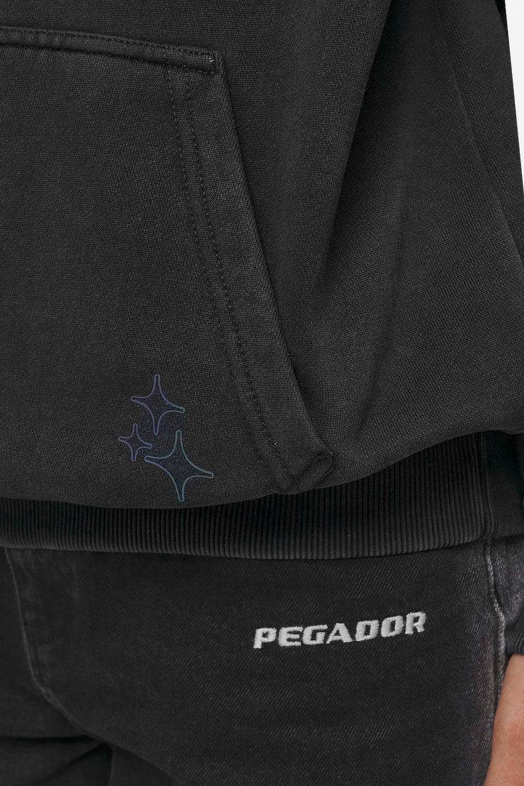 Pegador Thea Oversized Hoodie Vintage Black Riesige Ersparnisse